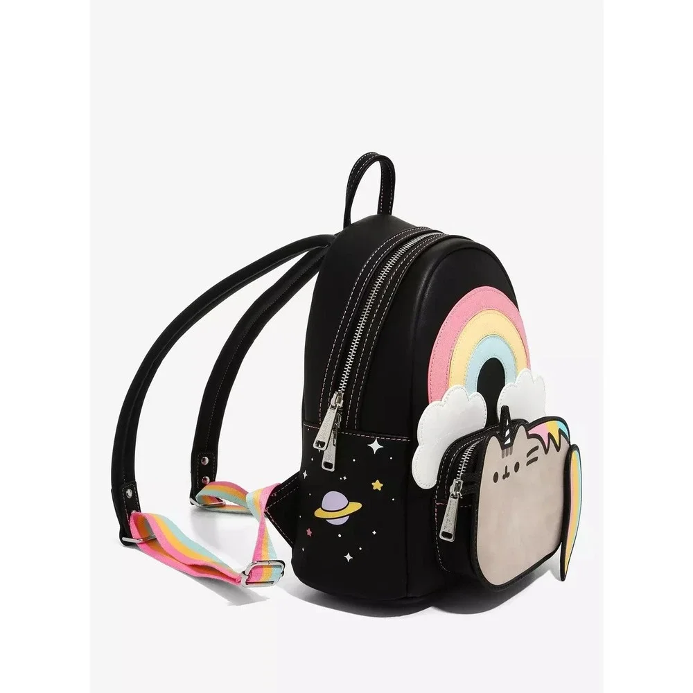 Loungefly Pusheen Rainbow Clouds Unicorn Mini Backpack‎